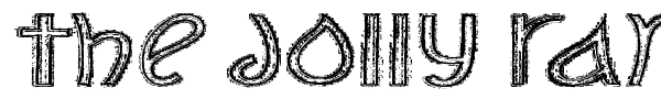 The Jolly Rancher font preview